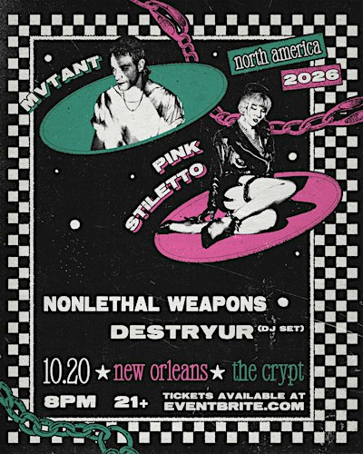 MVTANT, Pink Stiletto, Nonlethal Weapons, Destryur