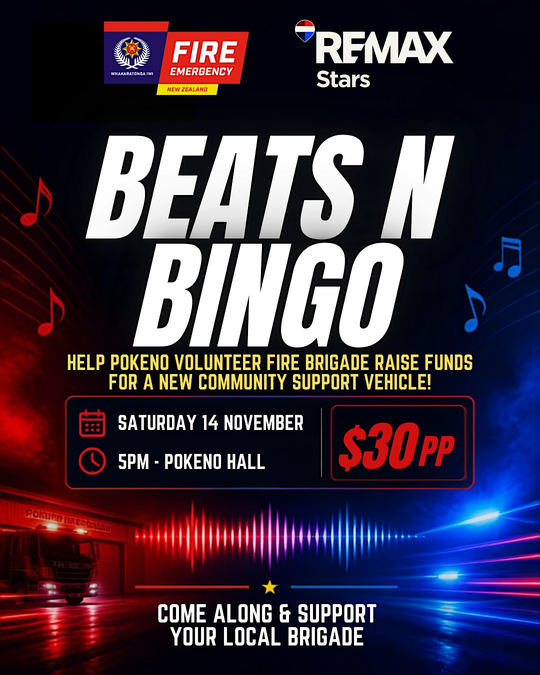 Beats n Bingo Pokeno 2026