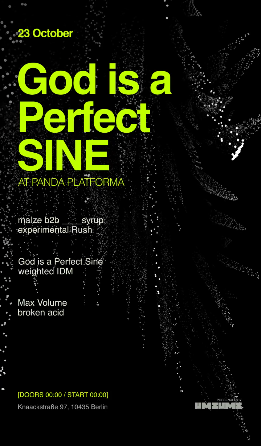 UMZ UMZ presents: God is a Perfect Sine