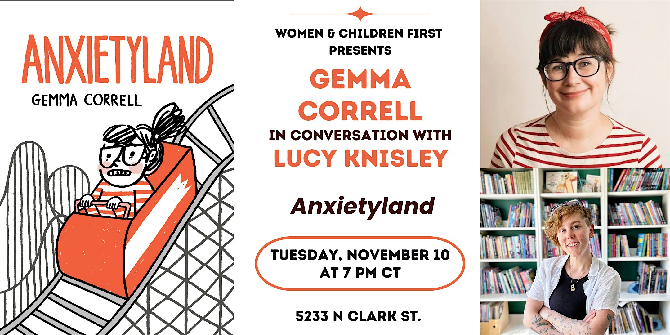Book Event: Anxietyland by Gemma Correll