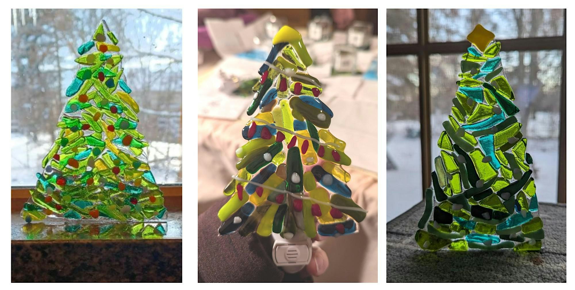 Glass Christmas Tree  6:00 Workshop - Livonia