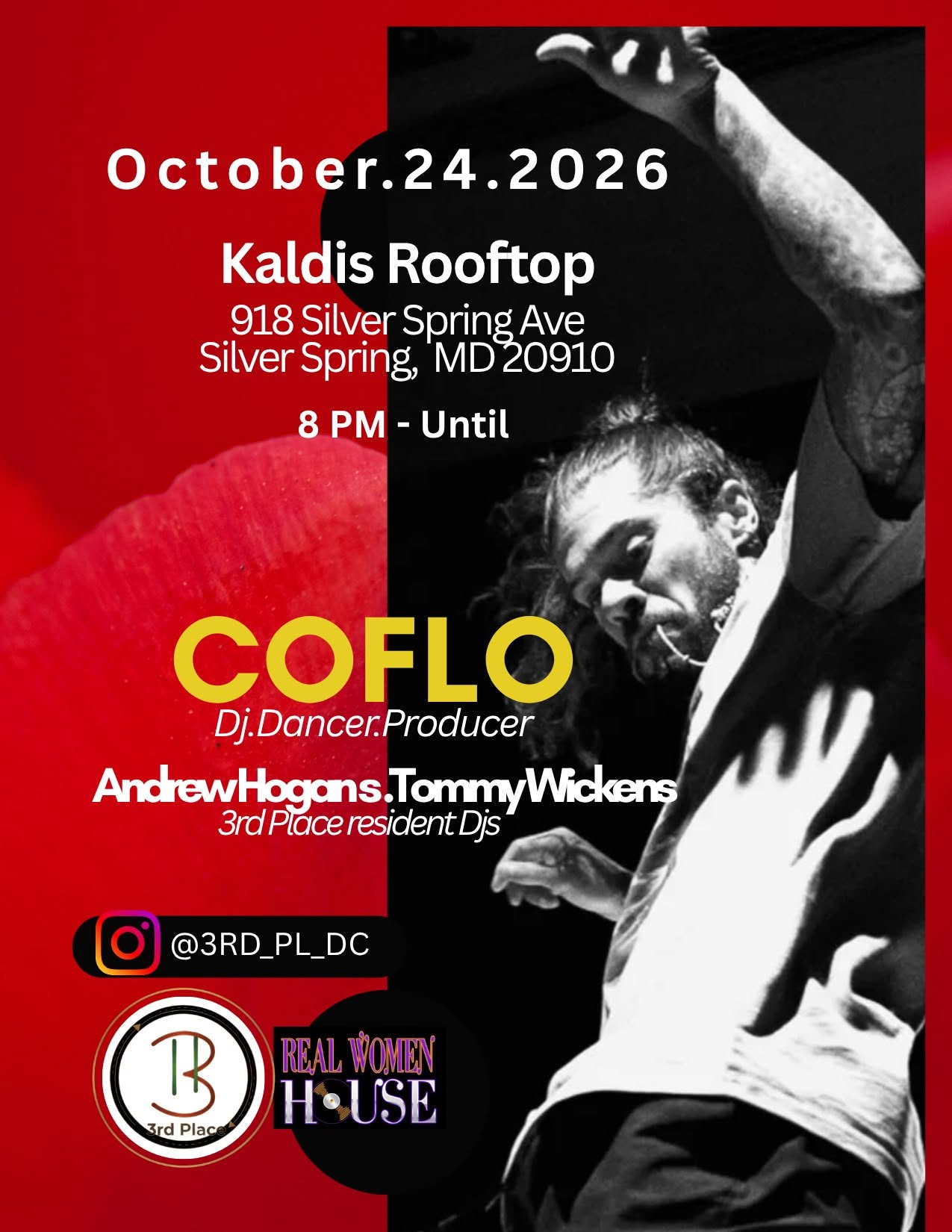 3rd Place and Real Women House presents. Coflo