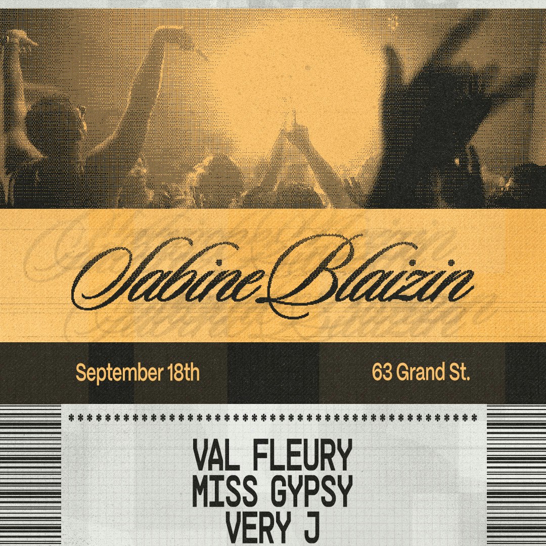 Sabine Blaizin, Val Fleury, Miss Gypsy, Very J