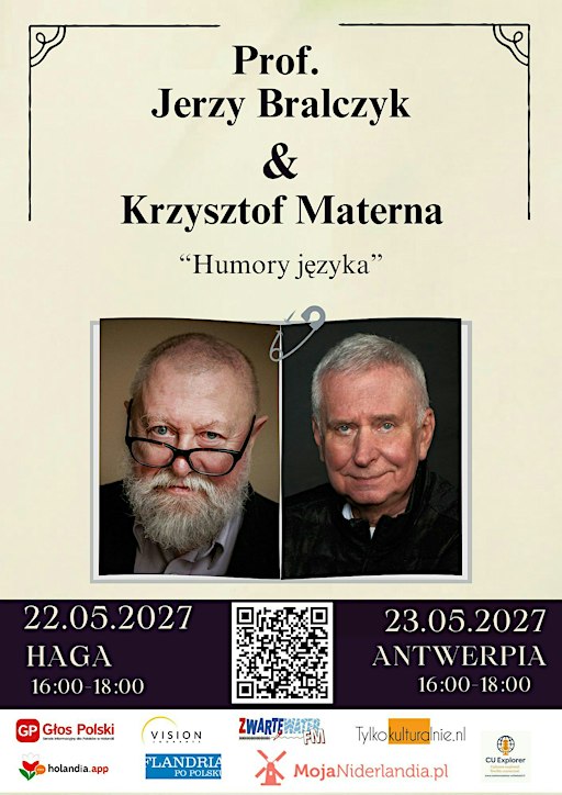 Prof. Jerzy Bralczyk & Krzysztof Materna