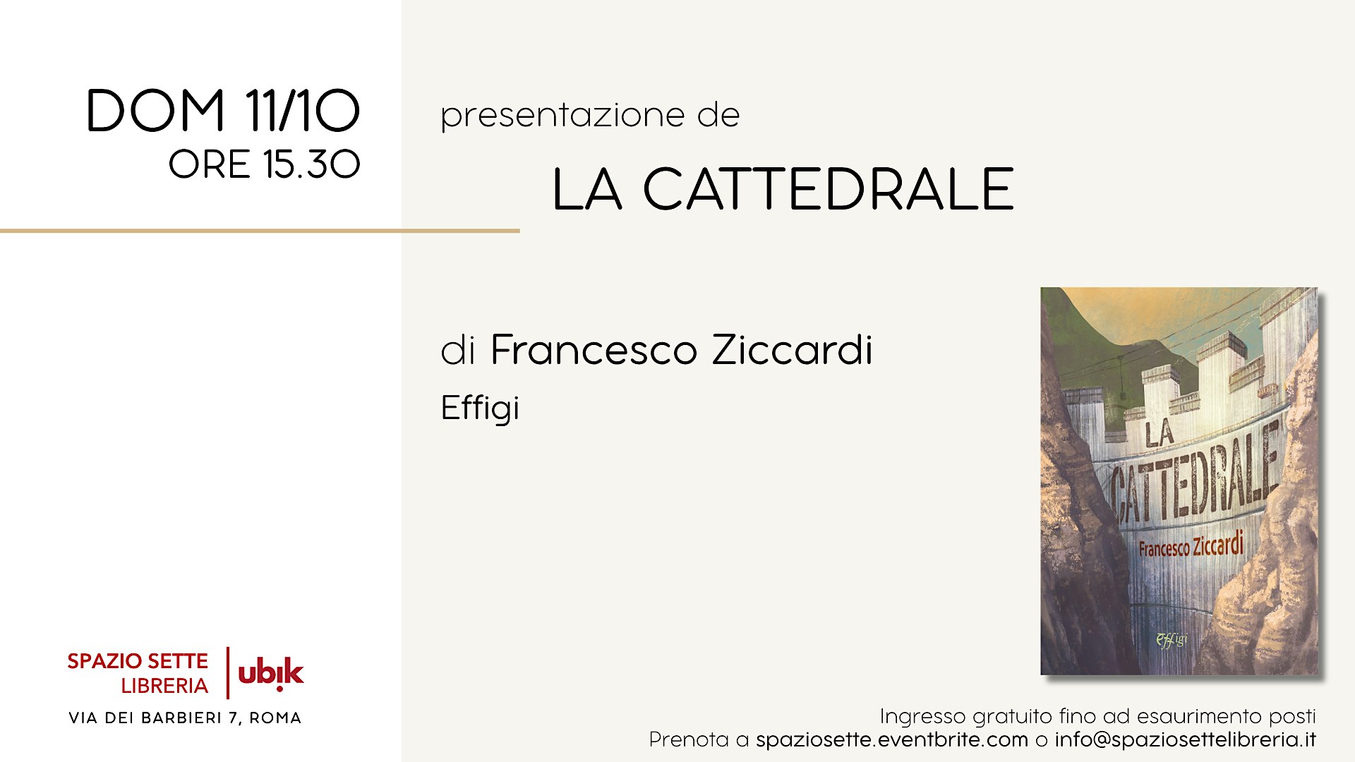 Presentazione de "La cattedrale"