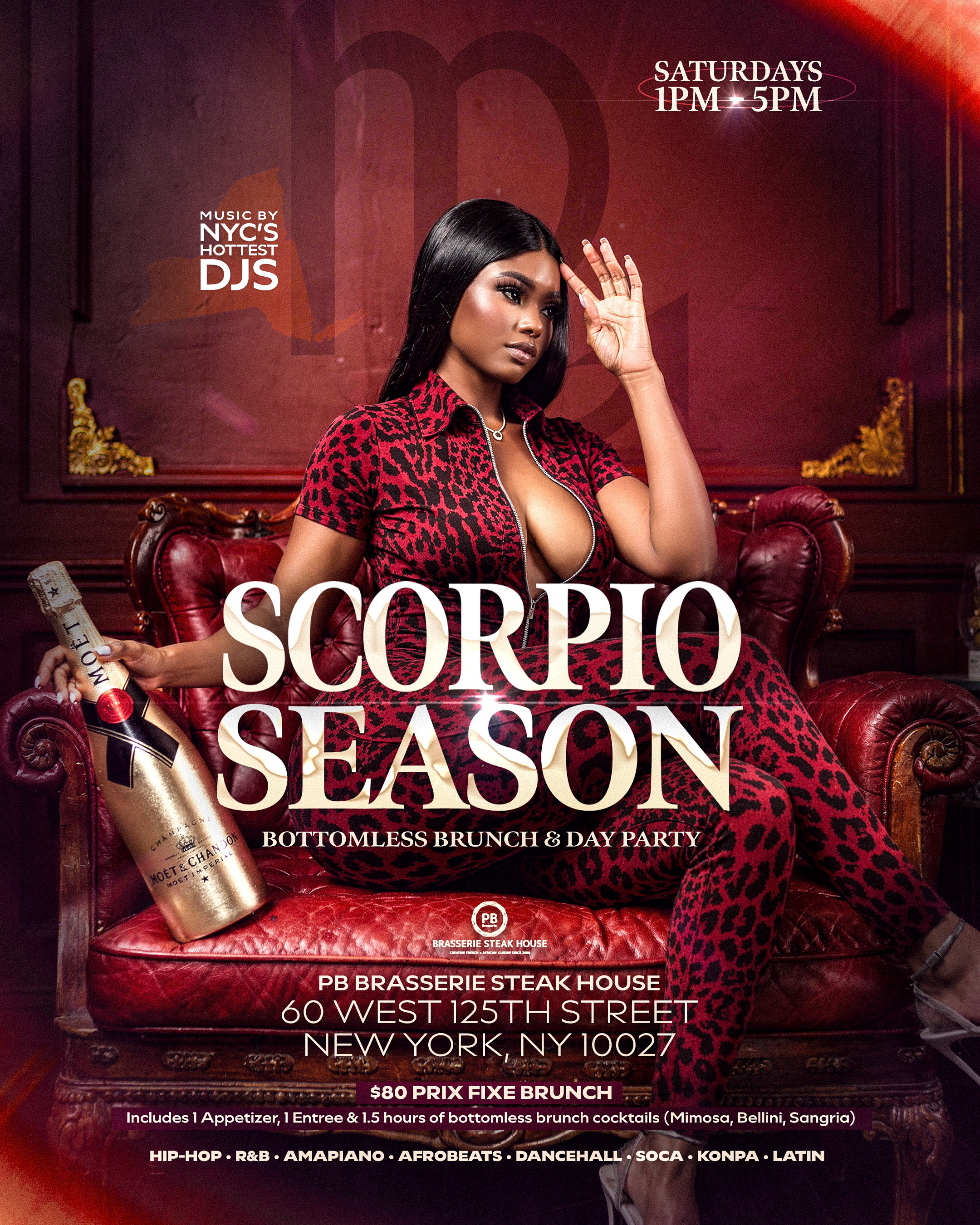 Scorpio Season Bottomless Brunch & Day Party