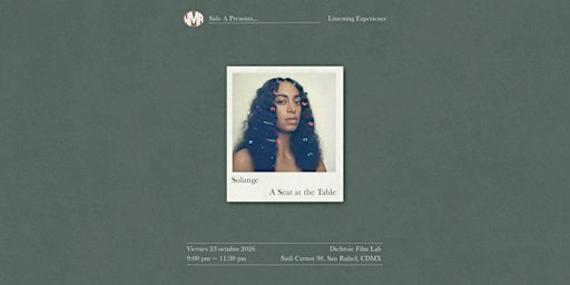 Solange - A Seat at the Table - Listening Experience