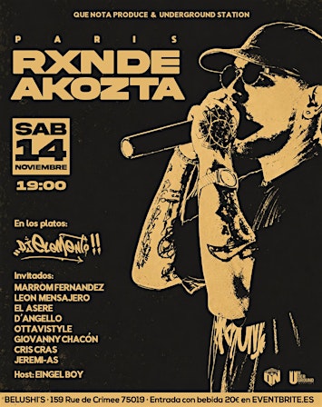 RXNDE AKOZTA en PARIS
