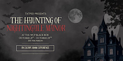 The Haunting of Nightingale Manor: A Horror Escape Room