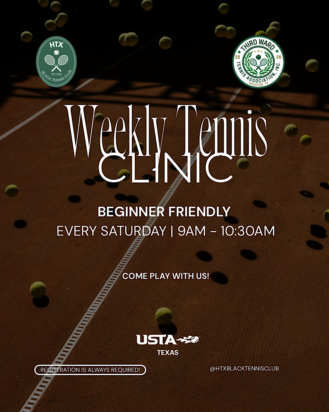Weekly Tennis Clinic