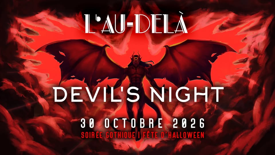DEVIL'S NIGHT [30 OCT 2026] | GOTH HALLOWEEN AT FOUFS