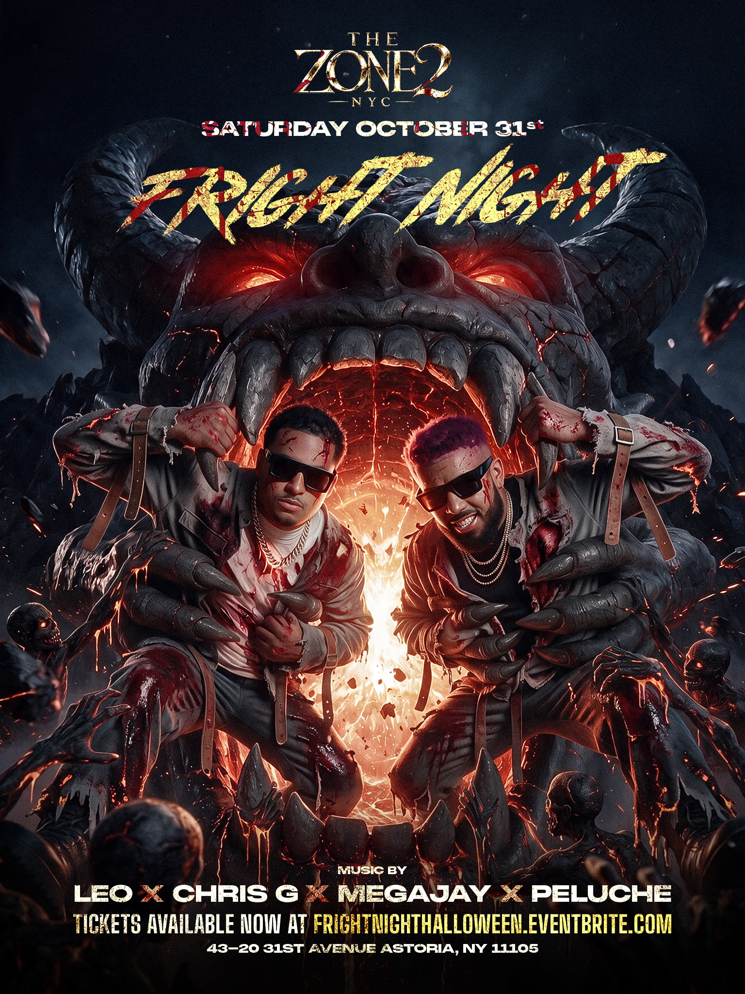 FRIGHT NIGHT AT ZONE ASTORIA