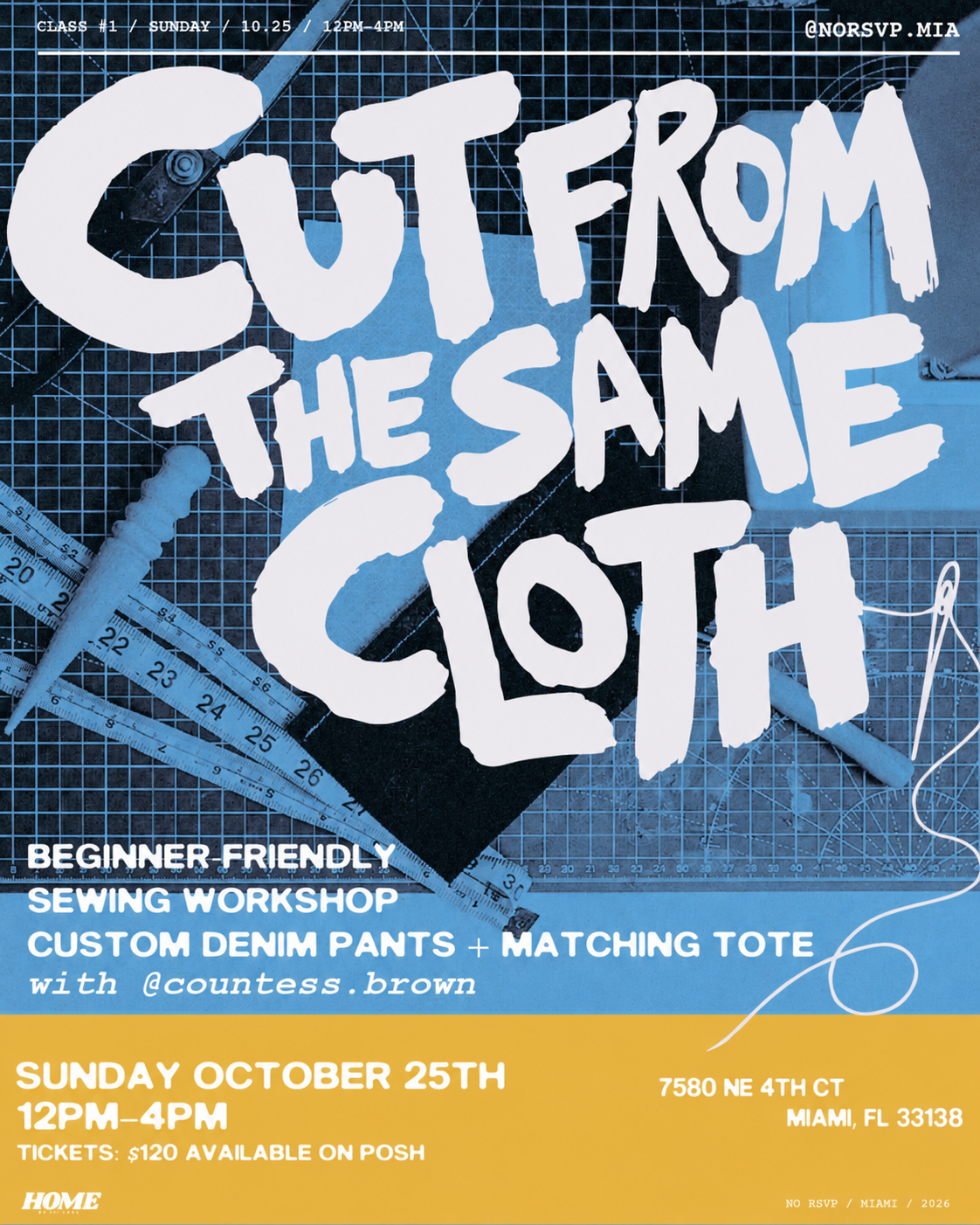 CUT FROM THE SAME CLOTH