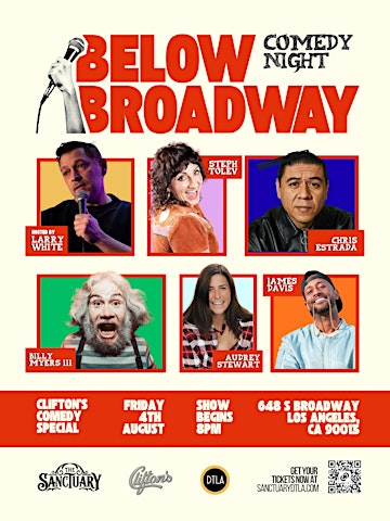 Sanctuary DTLA Presents: Comedy Night at Clifton's