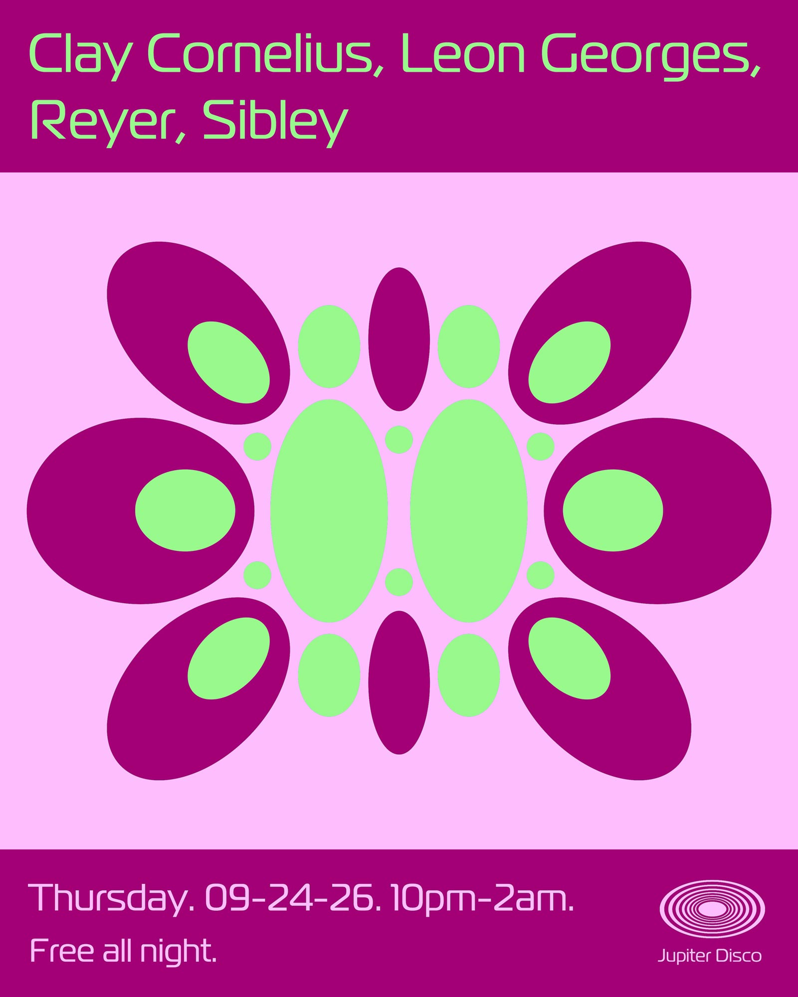 Roses: Clay Cornelius, Leon George, Reyer, Sibley