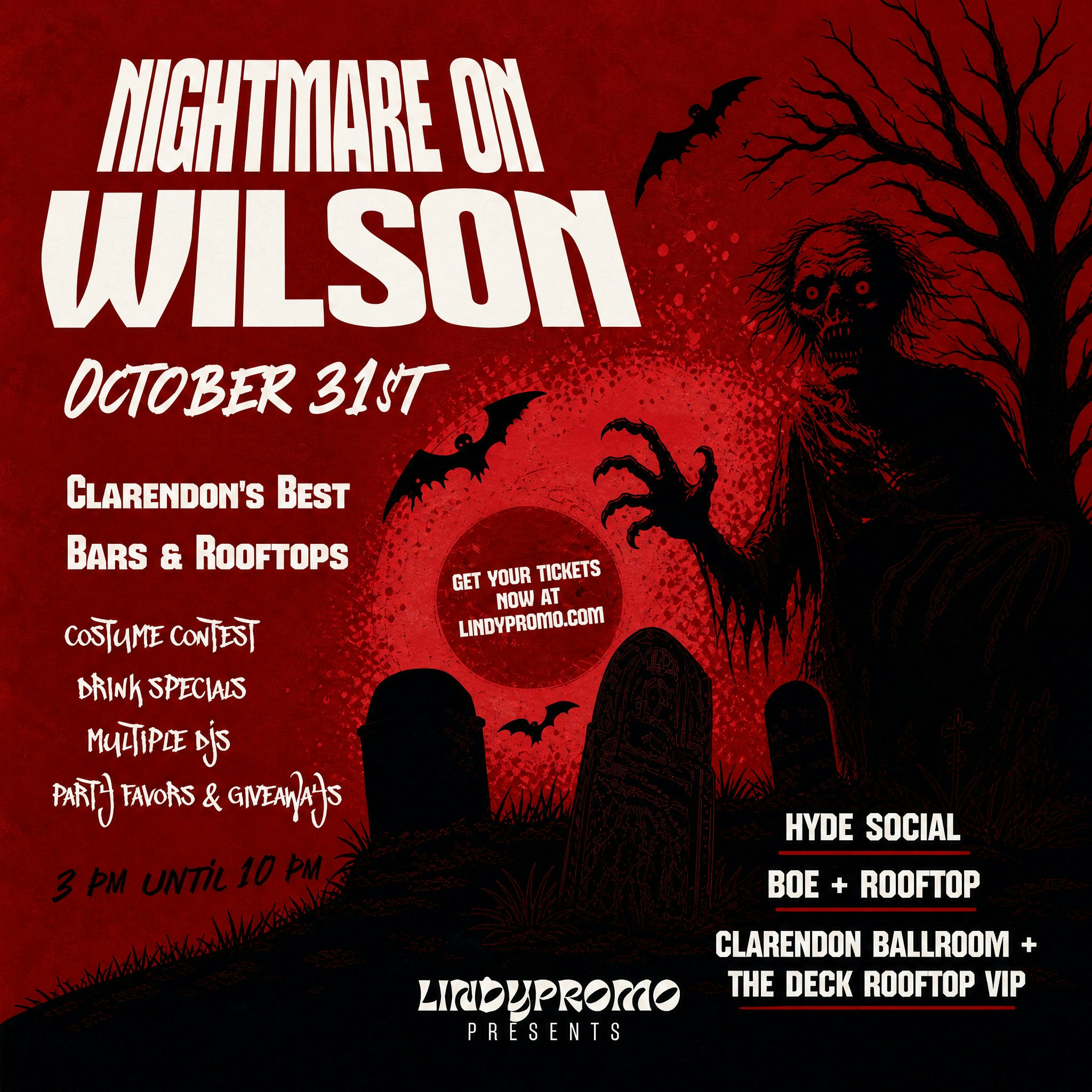 Nightmare on Wilson Bar Crawl