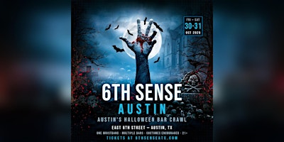 6th Sense Halloween Bar Crawl 2026