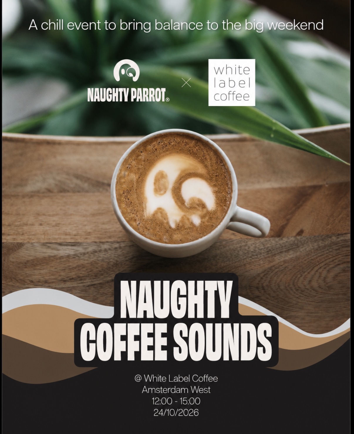 ADE: Naughty Coffee Sounds x White Label Coffee