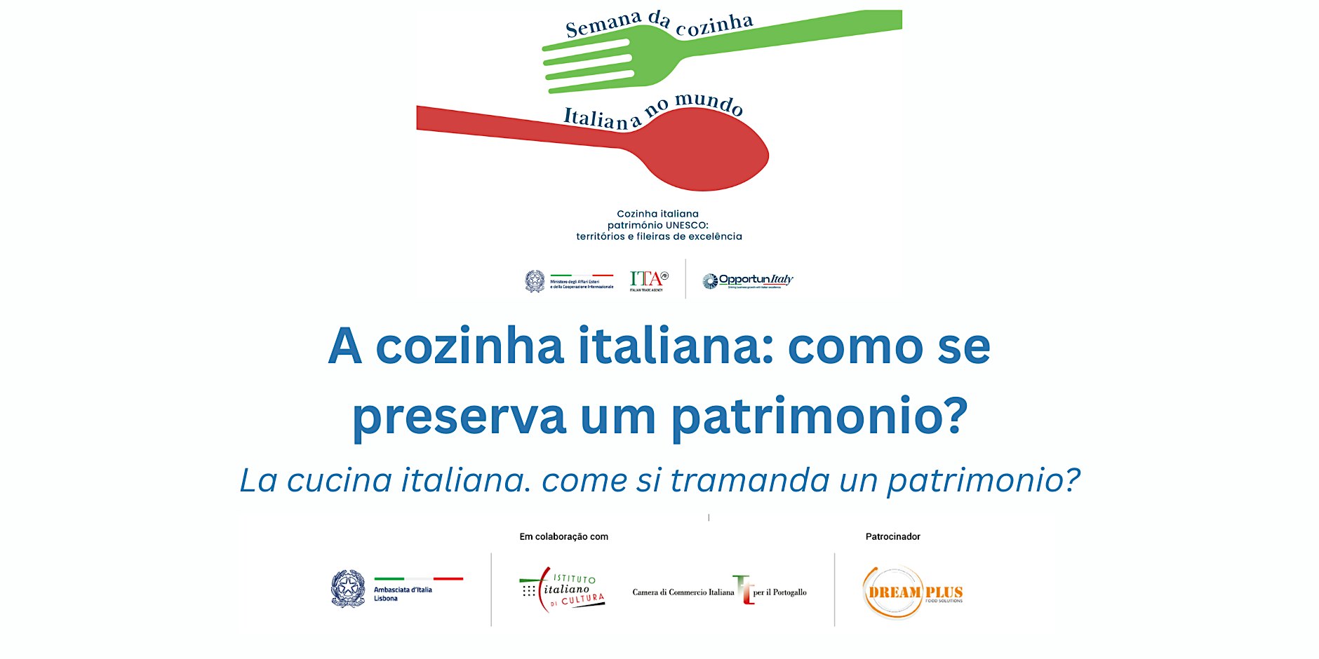 A Cozinha Italiana: como se preserva um patrimonio