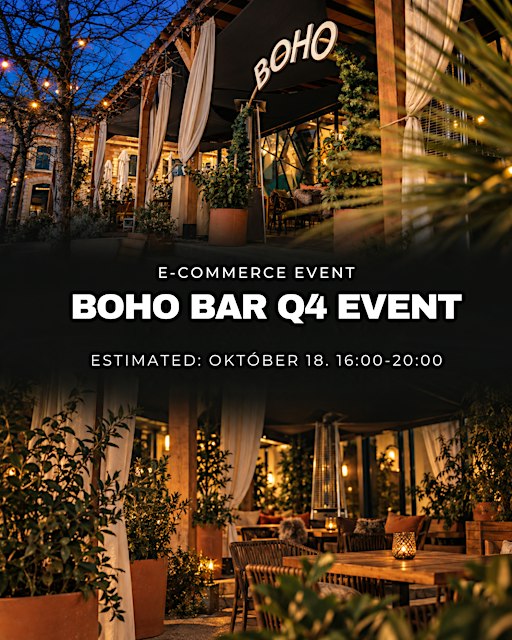 Boho Bar Q4 Event | Goat Network