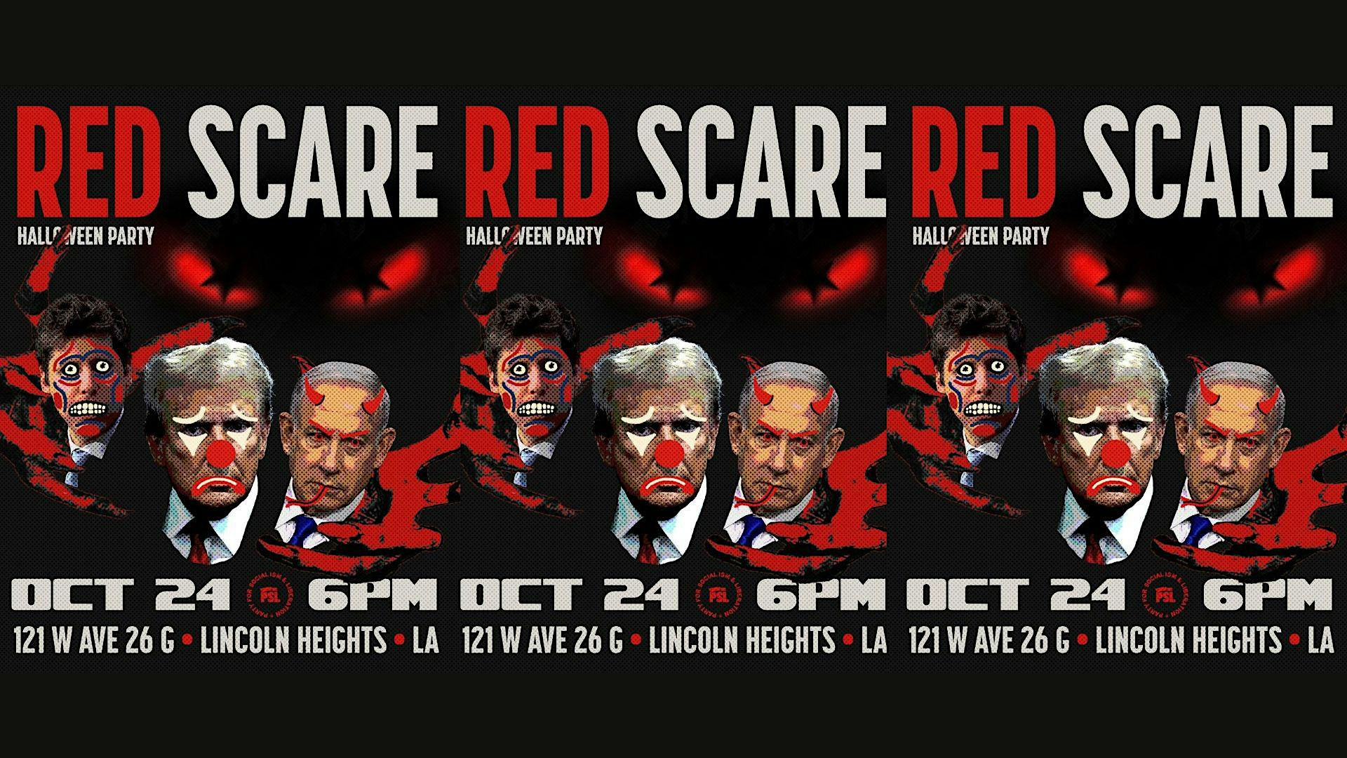 Red Scare: Halloween Party [Lincoln Heights]