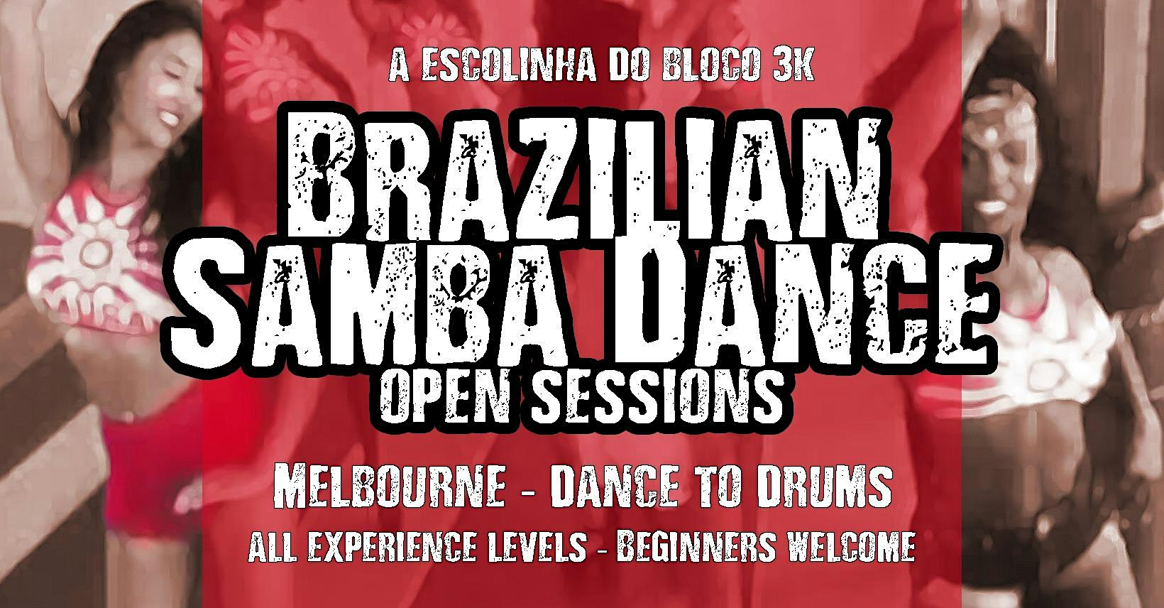 Melbourne Brazilian Samba Dance Classes – Live Drums - First month only $30