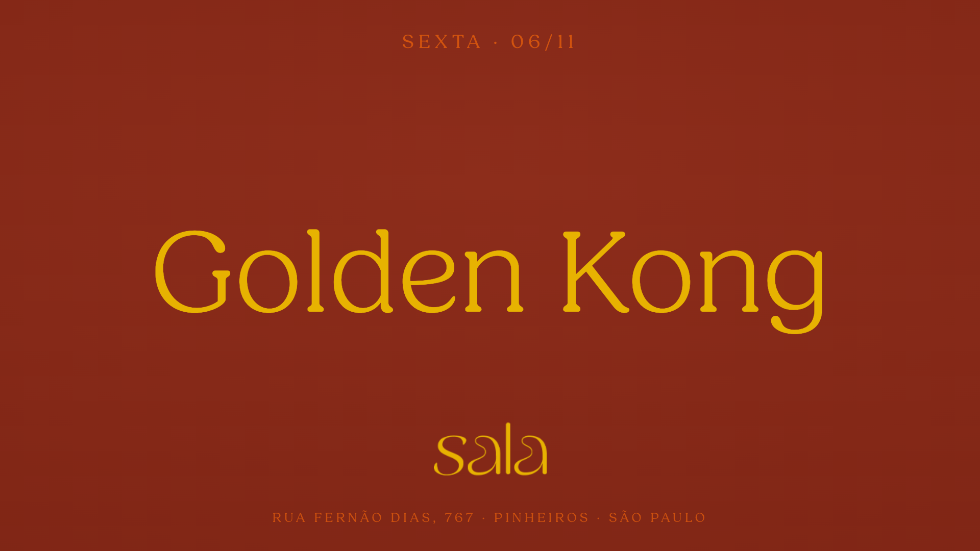 Sala recebe Golden Kong