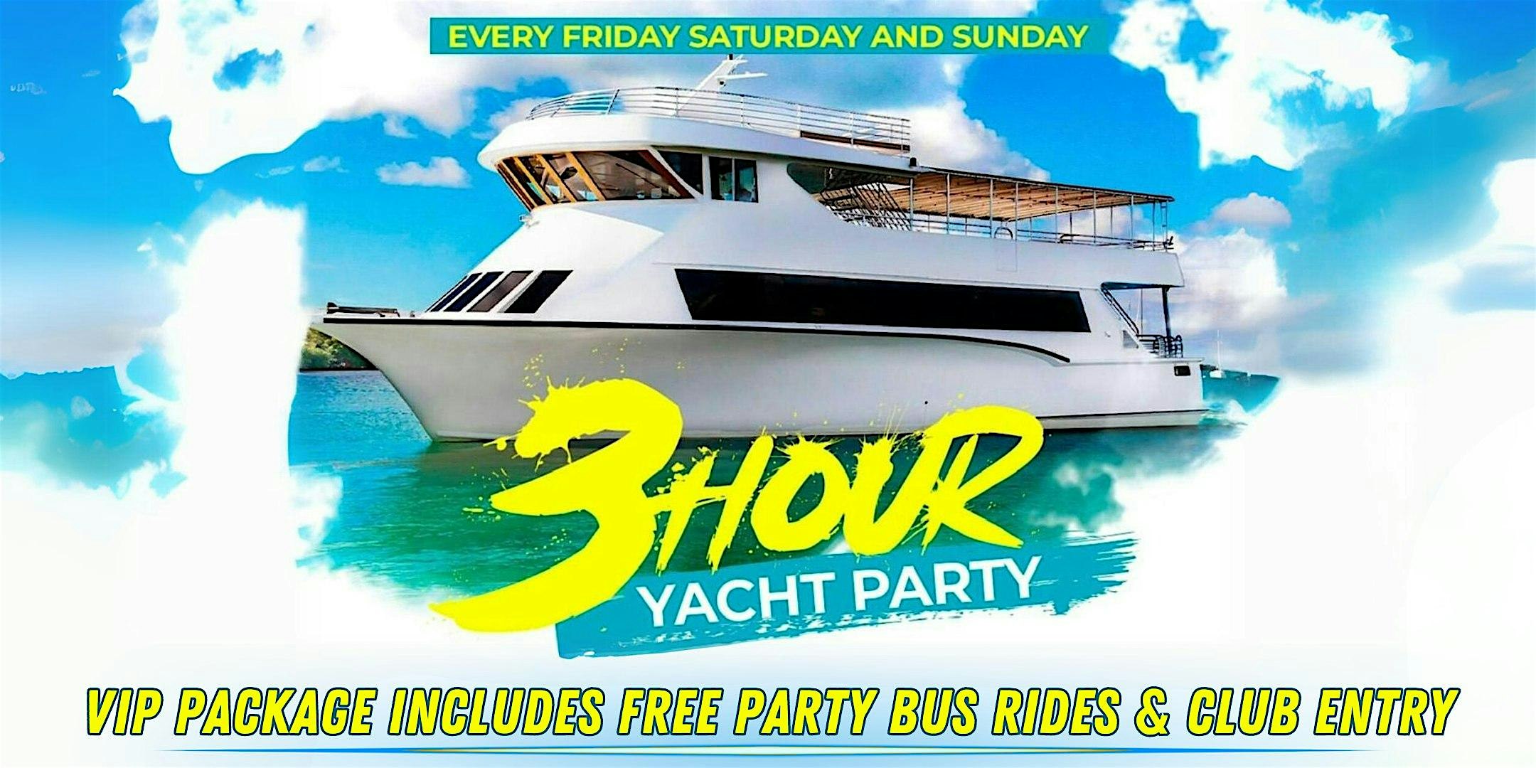 Miami #1 Hip-Hop Yacht Party w/ Unlimited Drinks & FREE Club Entry!