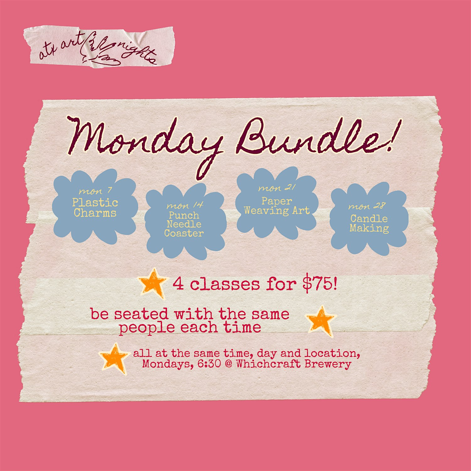 Art Nights: Monday Bundle