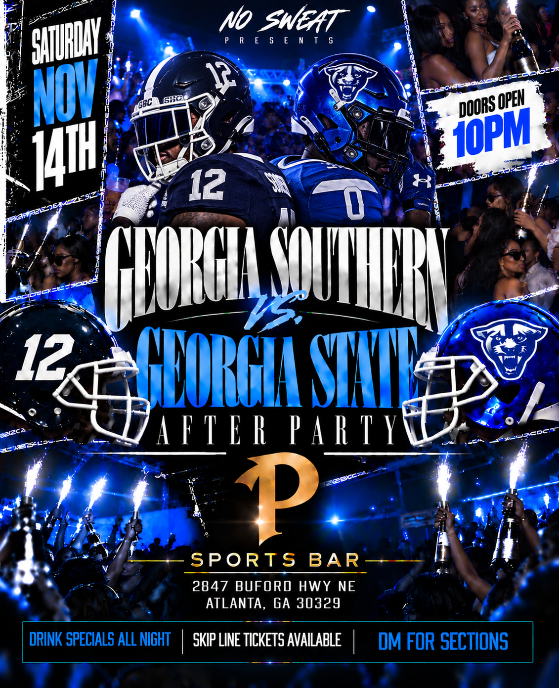 GEORGIA SOUTHERN  vs. GEORGIA STATE  AFTERPARTY