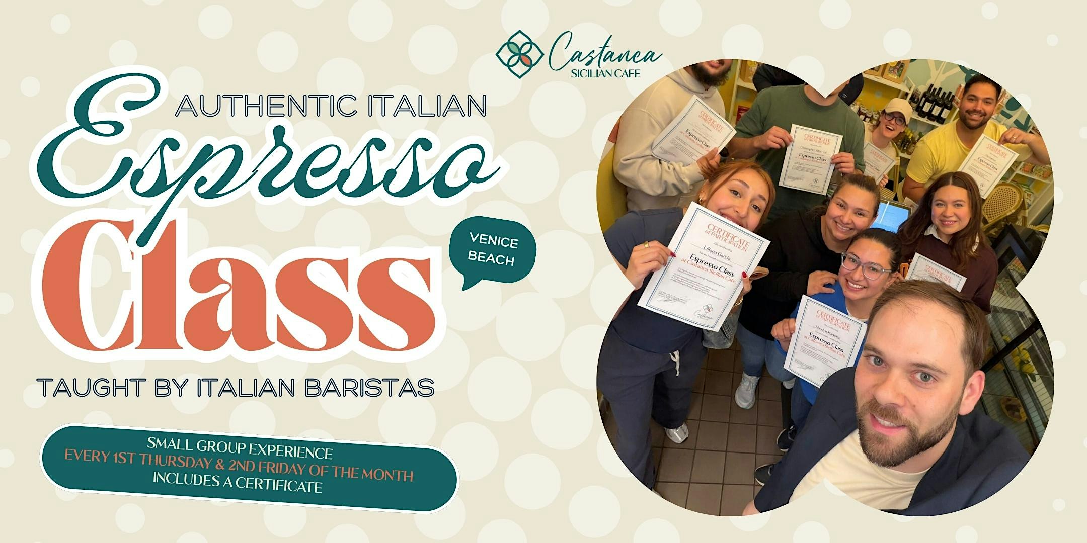Coffee & Espresso Class