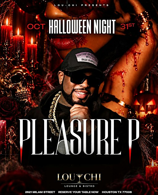 Halloween Night with Pleasure P at Louchi Lounge and Bistro