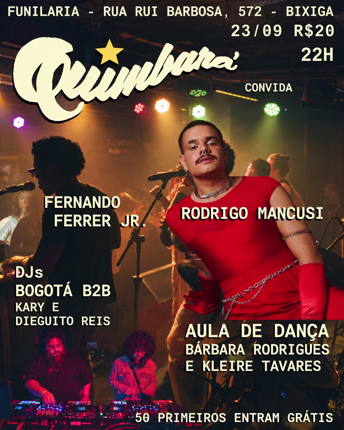 Quarta Latina Com Banda Quimbará Na Funilaria - 23/09