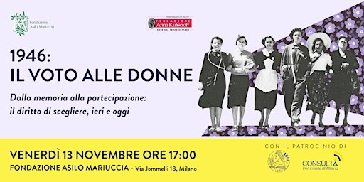 1946: Voto alle Donne