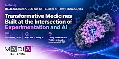 Transformative Medicines at the Intersection of Experimentation and AI