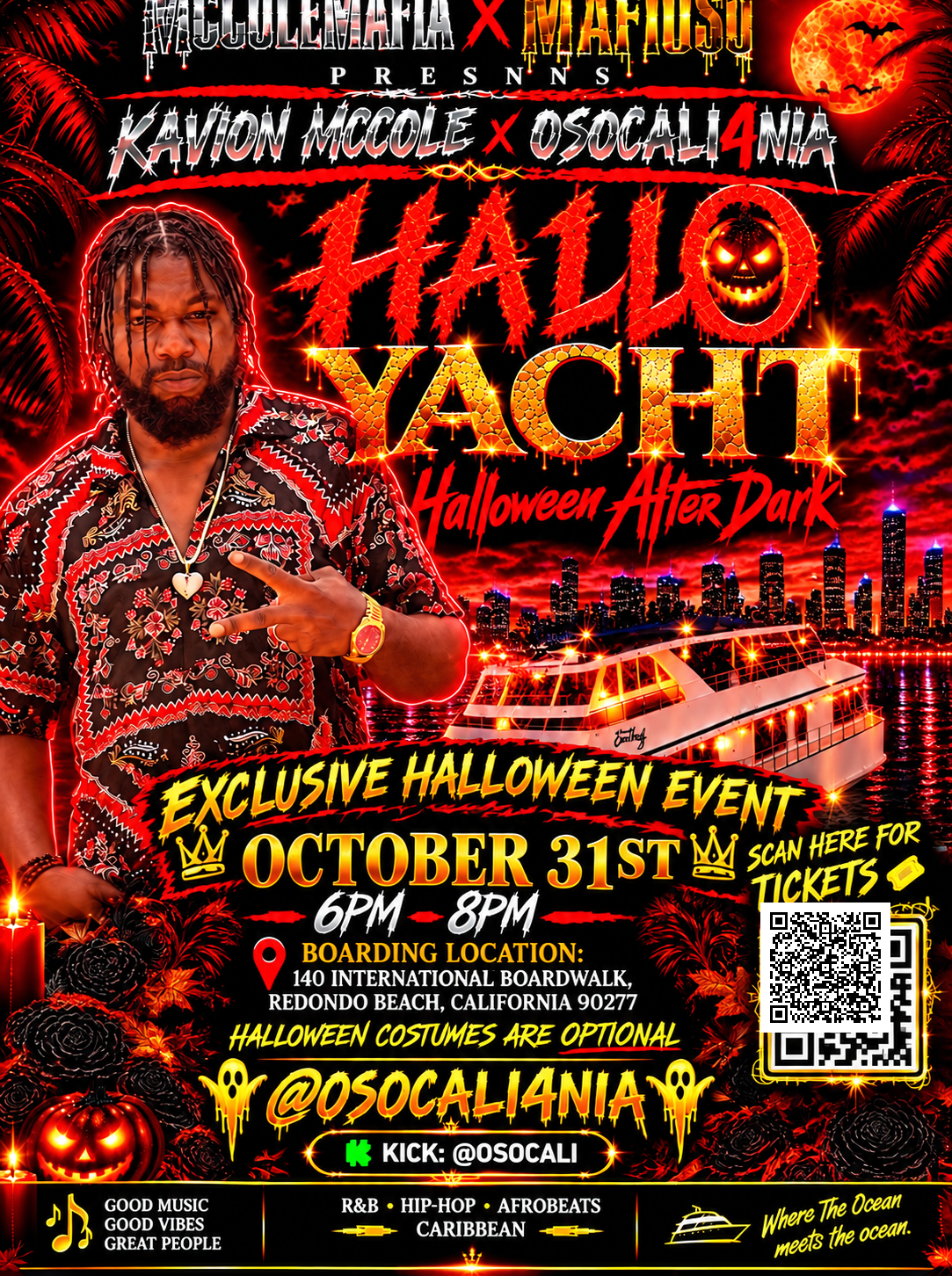 HALLOYACHT COSTUME HALLOWEEN PARTY AFTER DARK