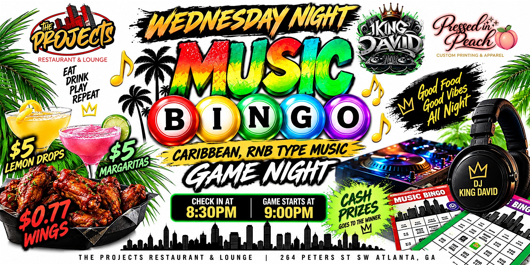 Bingo After Dark:Caribbean, R&B & Hip-Hop Music Bingo + Cash Prizes