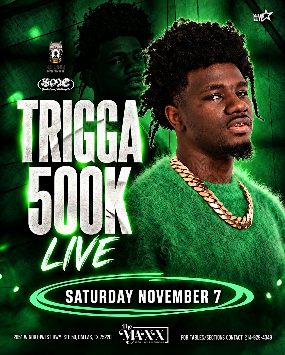 Trigga 500k Performing Live