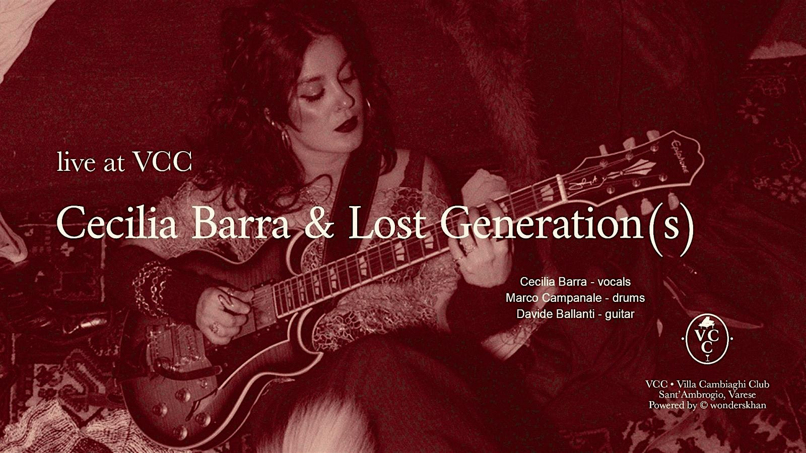 Cecilia Barra & Lost Generation(s) at VCC - show 2