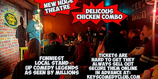FRIDAY KEYS TORONTO STAND UP COMEDY CLUB COMEDY SHOW | (LEGENDS ONLY 2026)