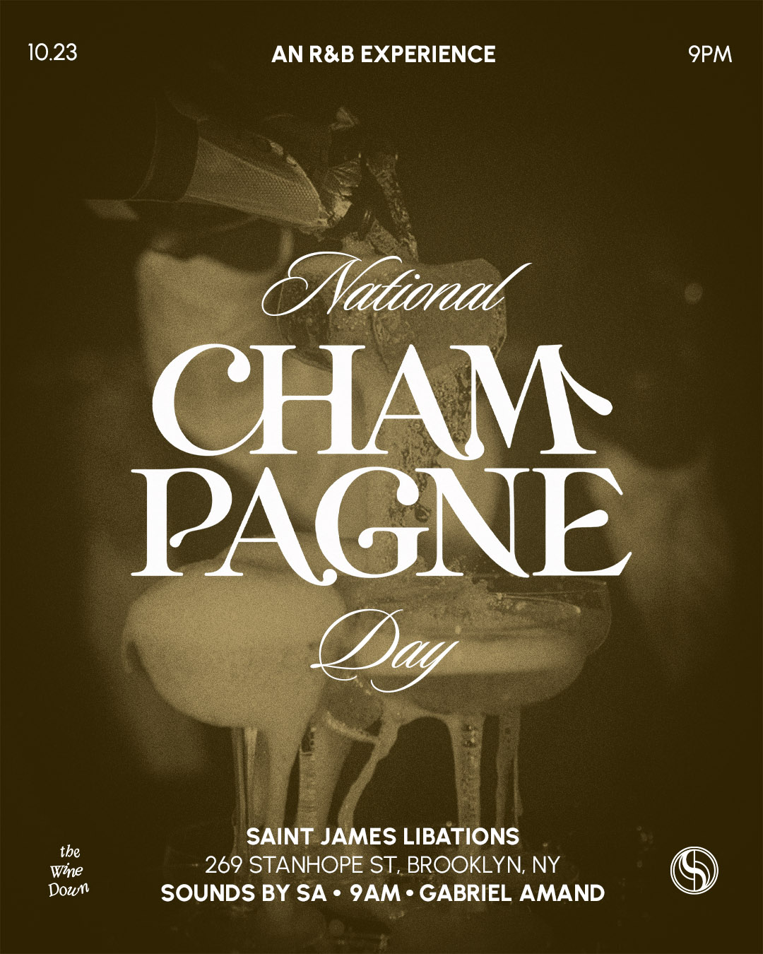 The Wine Down: An R&B Party (NYC) — National Champagne Day