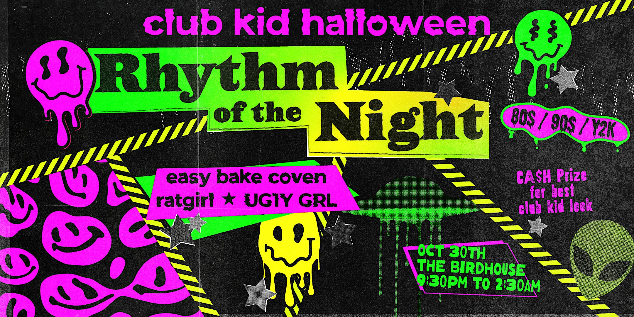 RHYTHM of THE NiGHT // 90's halloween dance party