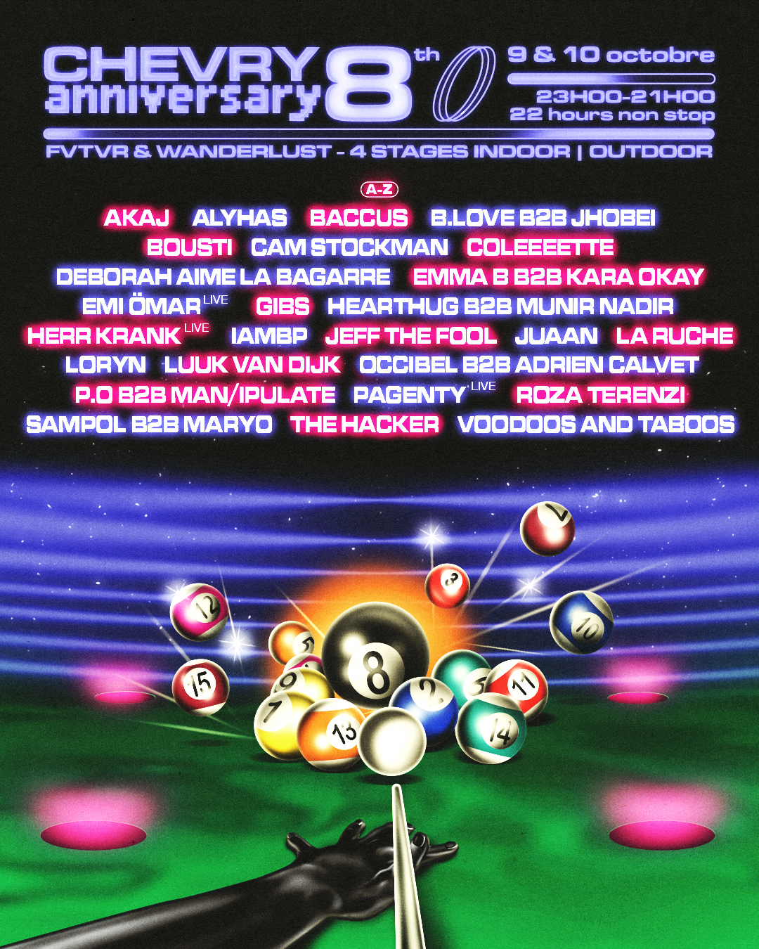 CHEVRY AGENCY: 8TH ANNIVERSARY [XXL FORMAT · 4 STAGES]
