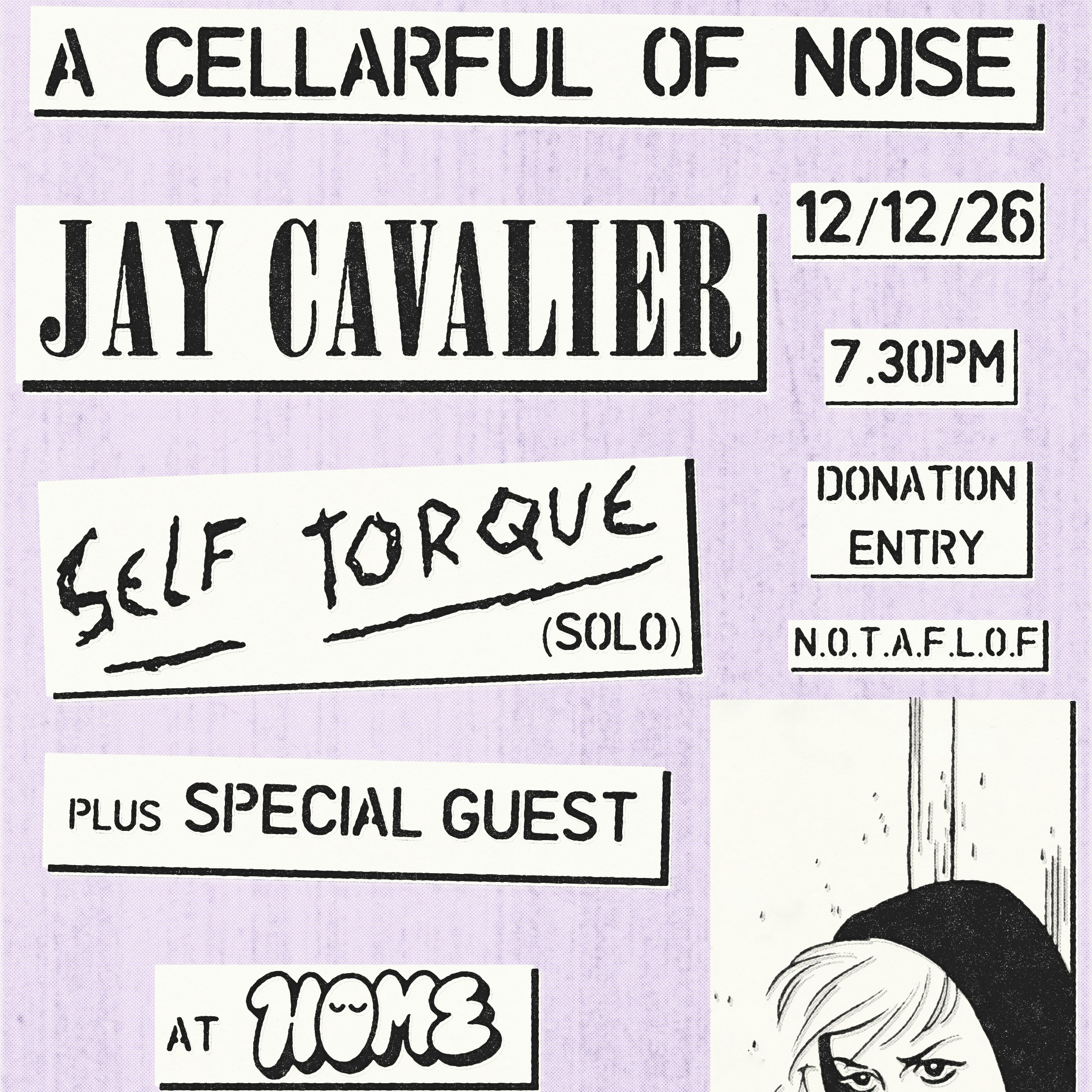 Jay Cavalier, Self Torque, plus special guest
