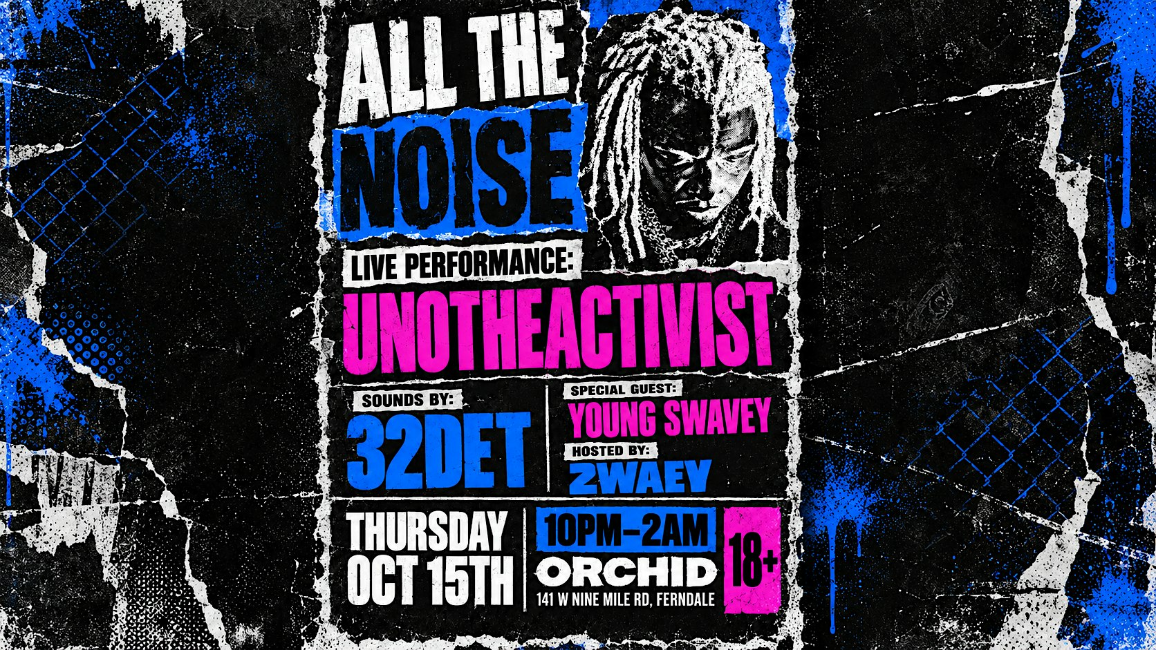 UnoTheActivist Live at Orchid Theatre