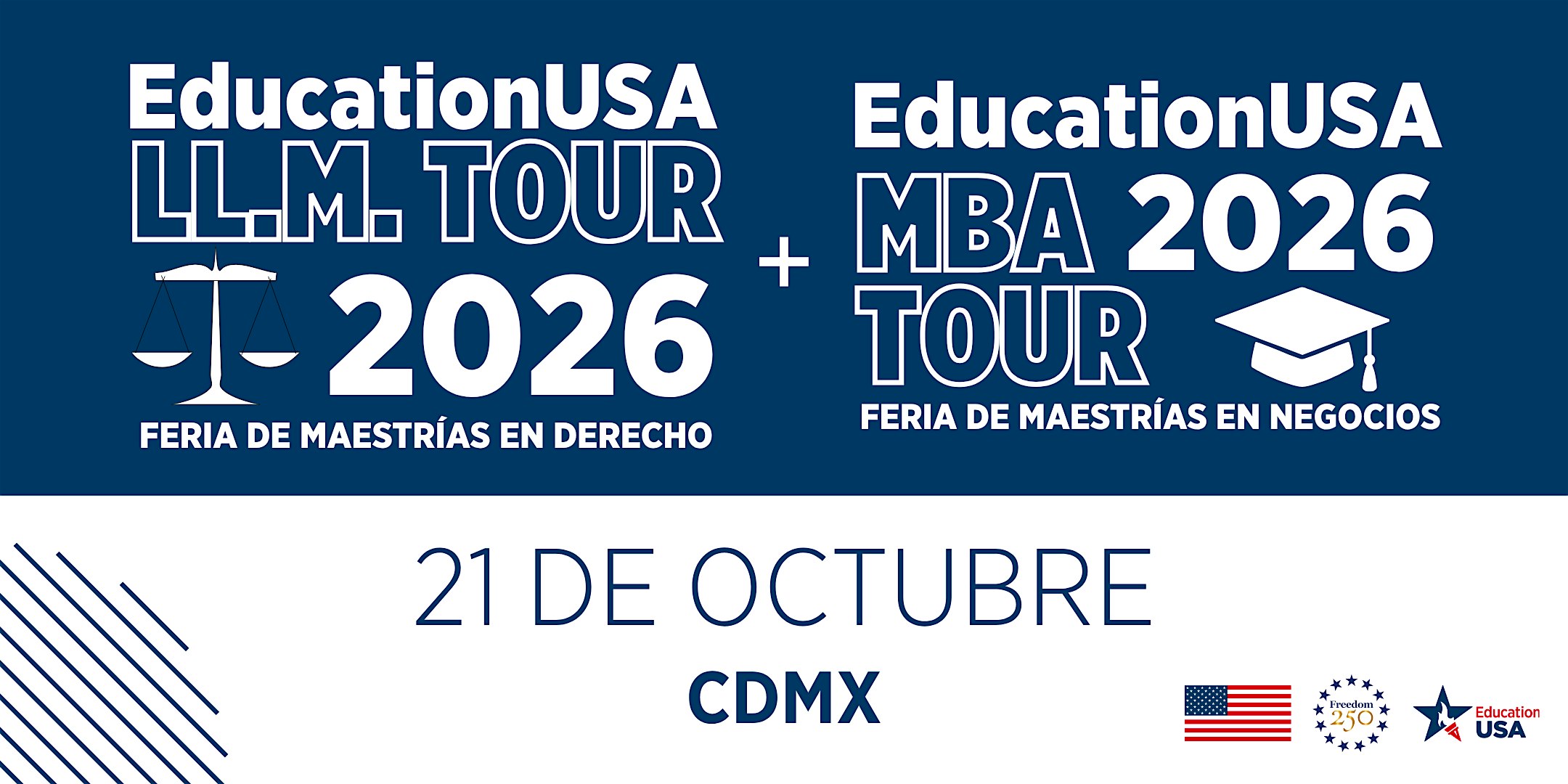 Feria EducationUSA LL.M. & MBA 2026 | CDMX
