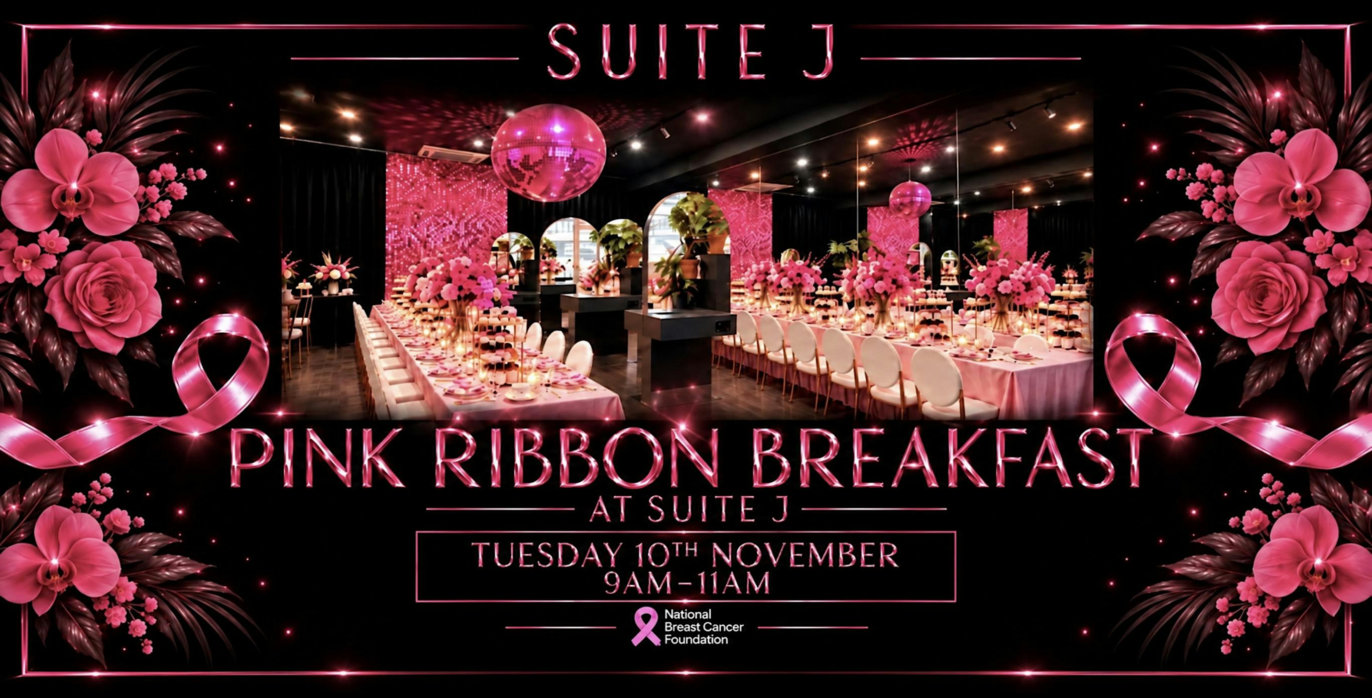 Pink Ribbon Breakfast at SUITE J