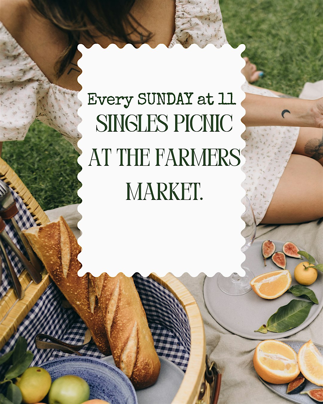 Singles Meet Up at The Farmers Market 21-35 and 36-50