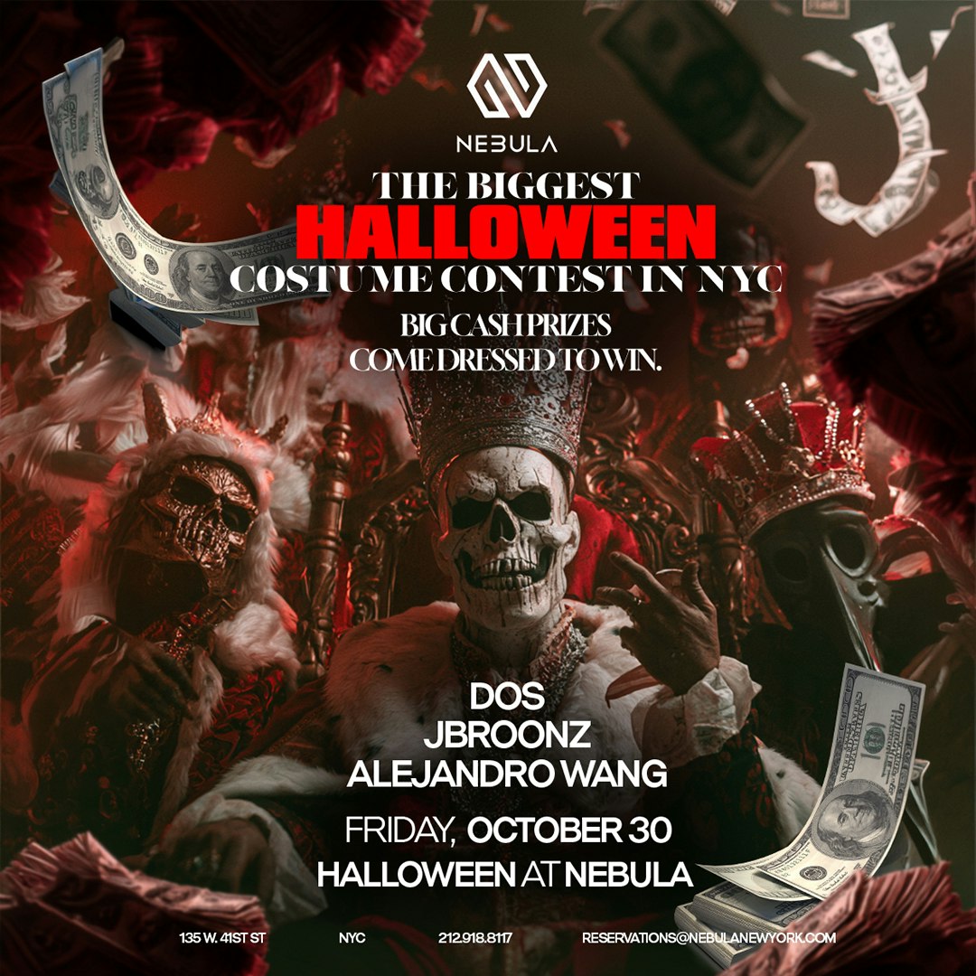 Nebula Halloween 2026: Costume Contest & Cash Prizes