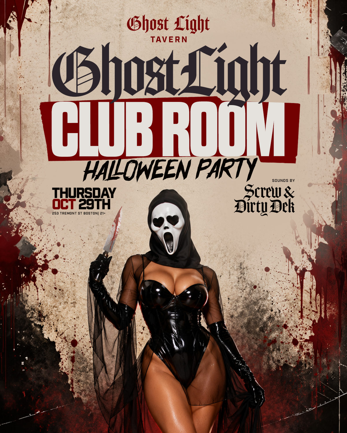 Halloween Eve Eve Party - Thursday, October 29th
